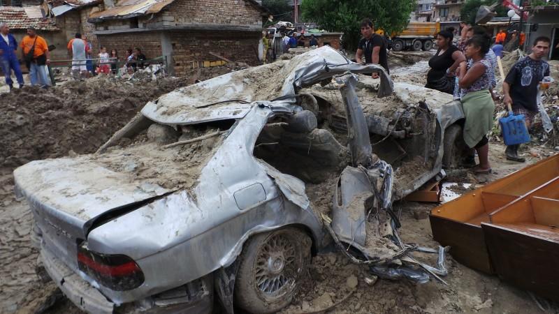 Bulgarien kämpft mit Hochwasser-Folgen