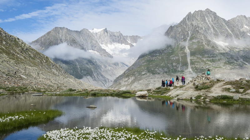 Die Alpengletscher schmelzen wieder schneller