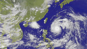 Super-Taifun bedroht Taiwan