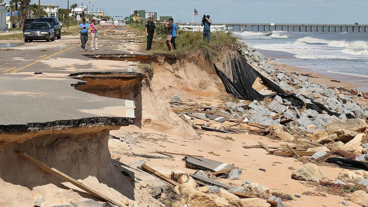 Hurrikan 'Matthew' sorgt für massive Zerstörung in den USA.
