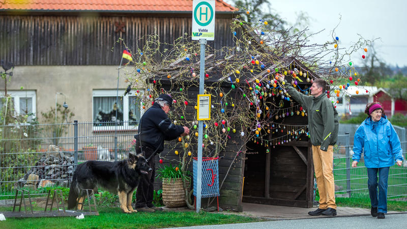 Wie wird das Wetter zu Ostern 2017? Das Osterwochenende wird kalt, nass und windig