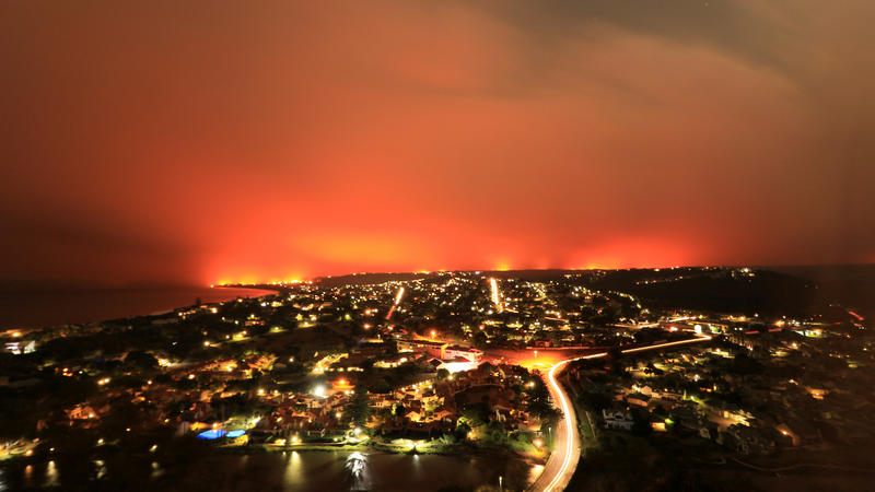 Buschbrände in Südafrika