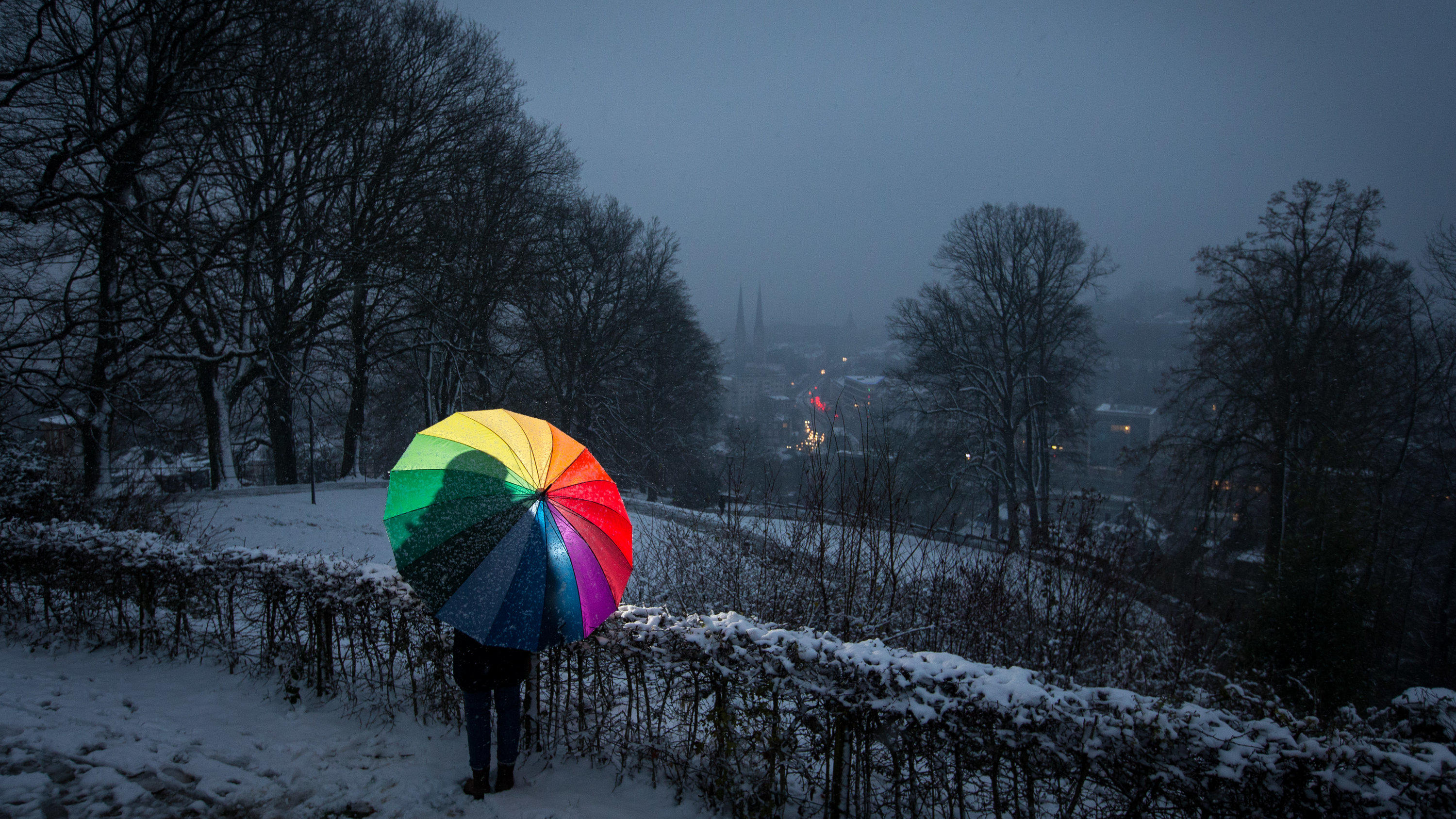 Wetterbericht für Deutschland : Viel Schnee, Regen und ...