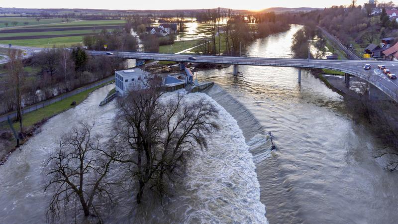 Hochwasser an der Donau 