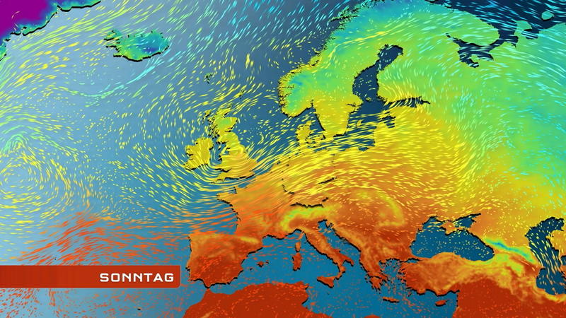 Strömungsfilm der nächsten 5 Tage - wetter.de