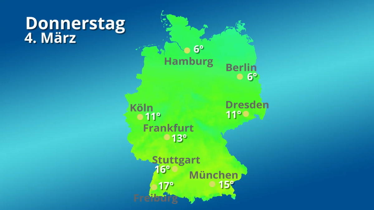 Video-News: Im Video: Temperatur-Vorhersage für 14 Tage ...