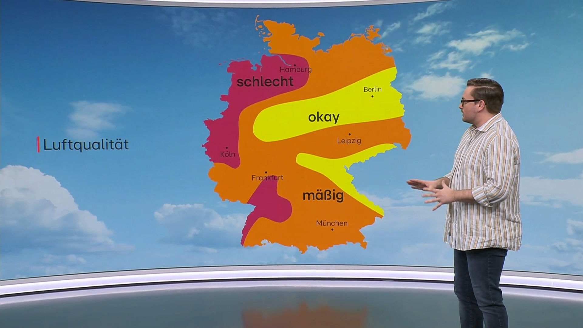 Wetterexperte zum Feinstaub: Hochdruckwetter sorgt für dicke Luft in Teilen  Deutschlands