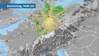 Gewitter ziehen Richtung Südosten