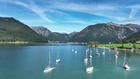 Es herbstelt zwischen Karwendel- und Rofangebirge