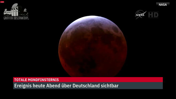 Heute Abend lohnt sich der Blick aus dem Fenster nach Osten