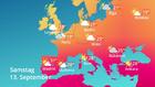 Europa: Wie wird das Wetter?