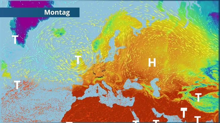Rauscht da der erste richtige Herbststurm heran?