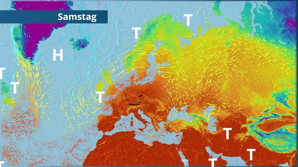 Hitzespitze und dann fließt Herbstluft nach Deutschland