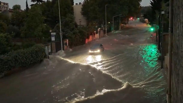 Das war einfach zu viel Regen! Alles unter Wasser