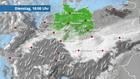 Die Nordhälfte bleibt von Sonne geküsst