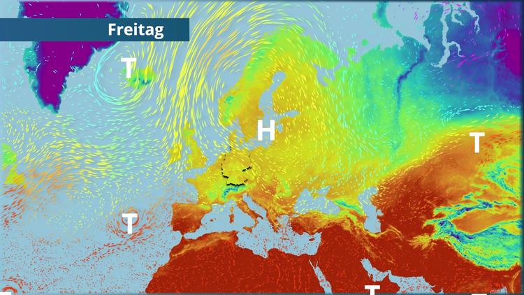 Windiges Wetter im Nordosten Deutschlands