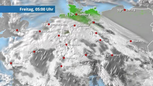Regen lässt nach