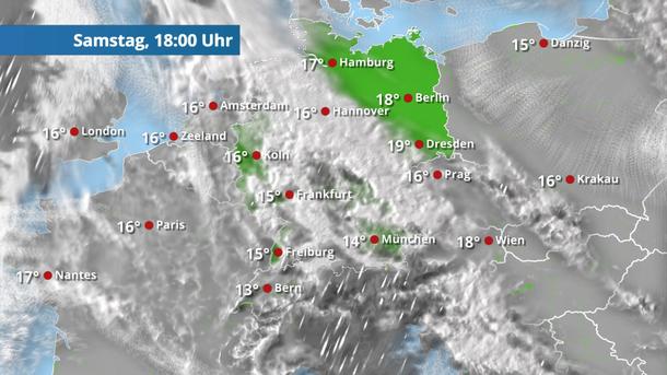 Viele Wolken, Regen im Südwesten und später wieder mehr Schauer