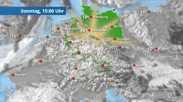 Die Sonne hat leider nicht Kraft für ganz Deutschland