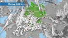 Von Nordwesten zieht etwas Regen rein