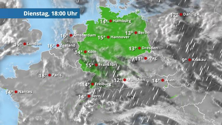 Vor allem im Süden noch Schauer