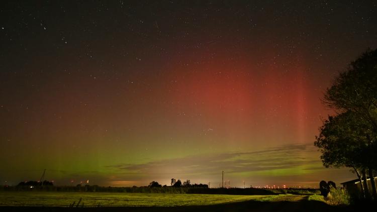 Wunderschönes Himmelsspektakel! Polarlichter über Norddeutschland