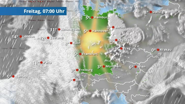 Da kommen schon die Vorboten von Sturmtief Detlef