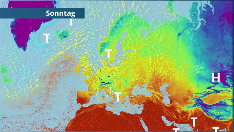 Tief Detlef wütet im Norden Deutschlands