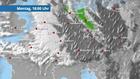 Regen erreicht fast das gesamte Land