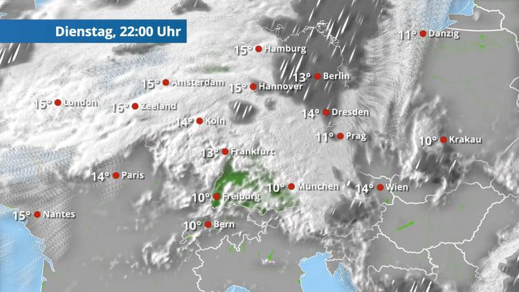 Vielfach grau und zeitweise nass - von wegen goldener Oktober