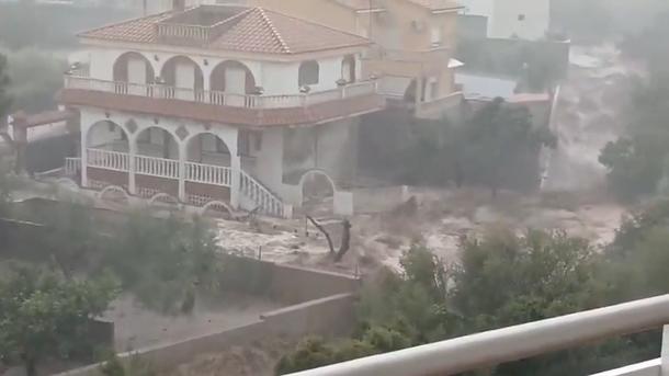 Schon wieder! Heftige Unwetter in Spanien