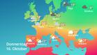 Europa: Wie wird das Wetter?