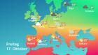 Europa: Wie wird das Wetter?