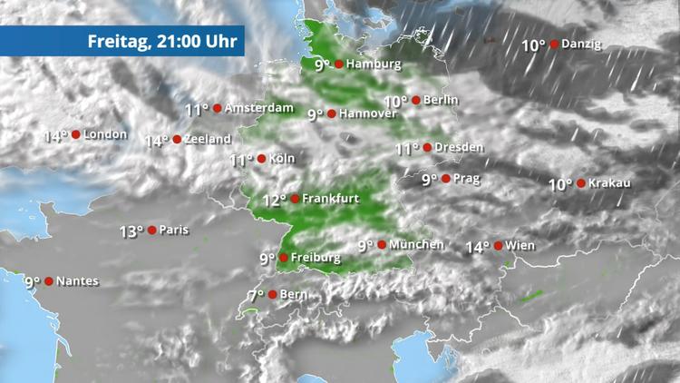 Letzte Tropfen und dann wird es schöner