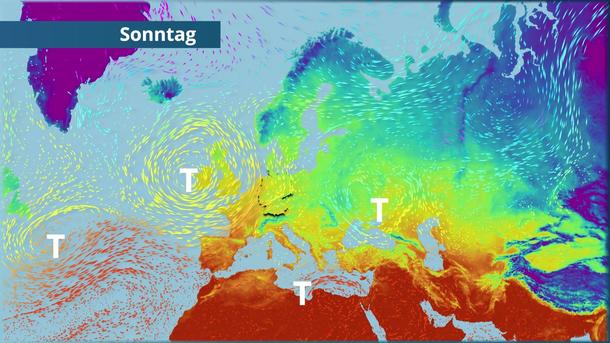 Kalte Polarluft zieht ein