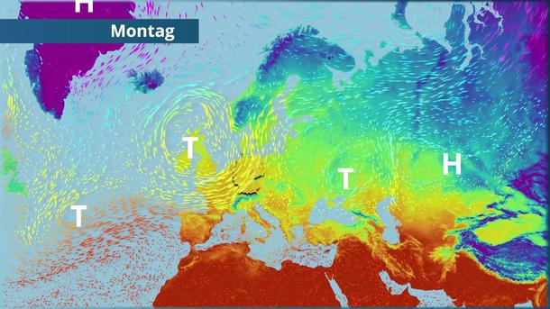 Europa im Tiefdruck-Wahnsinn