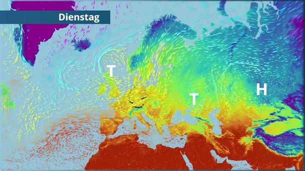 Sturmtief rauscht über uns hinweg