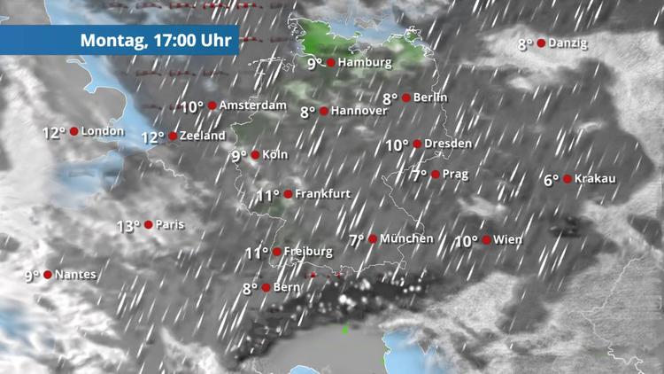 Kaum eine Wochenlücke zum Wochenbeginn