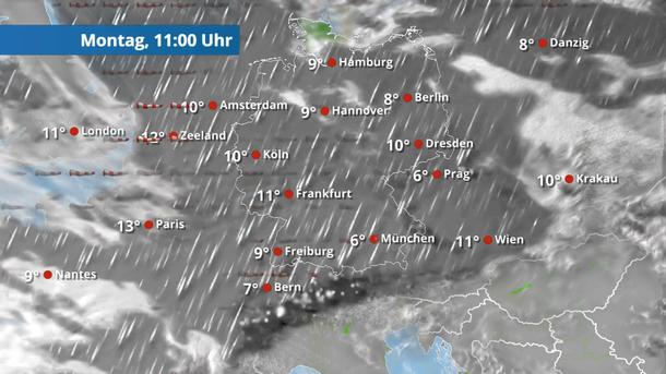 Kaum eine Wochenlücke zum Wochenbeginn