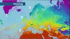 Umzingelt von Tiefs wird es schrittweise milder