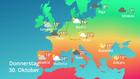 Europa: Wie wird das Wetter?