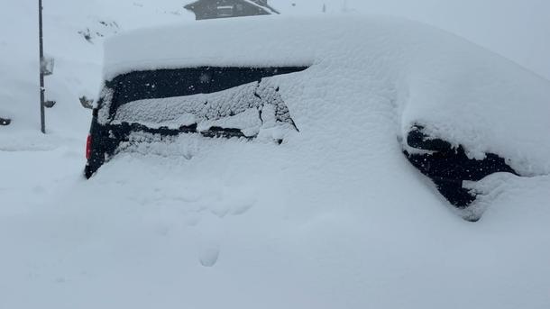 Bis zu 1 Meter Schnee