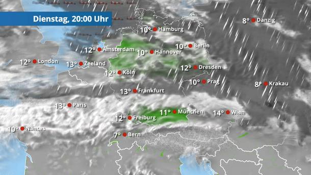 Wolkenlücken vorm nächsten Regen