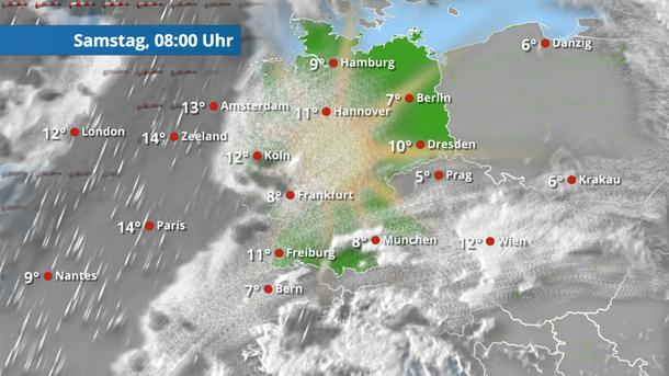 Der Regen pirscht sich ran