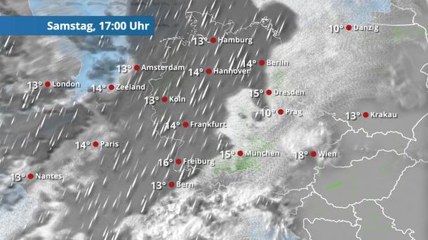 Allerheiligen wird vielerorts eher nass