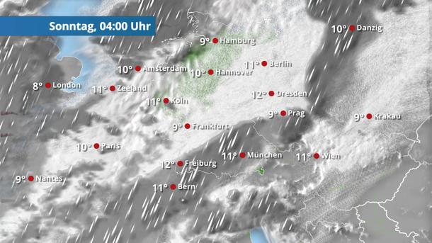 Kaum trockene Stellen in Sicht