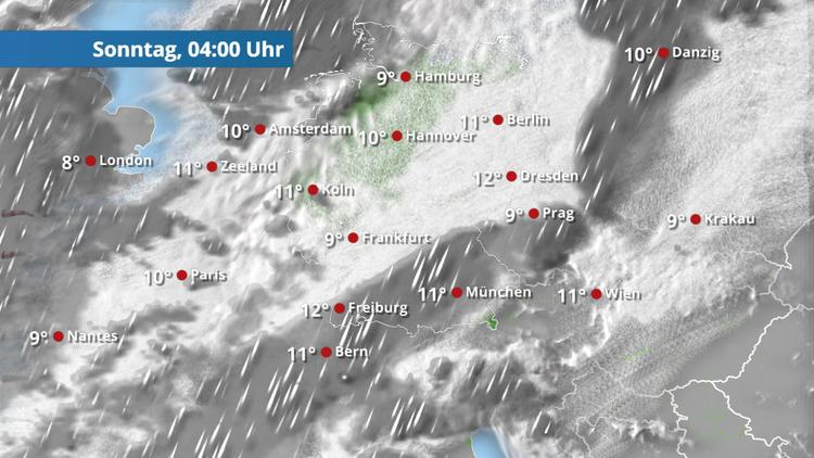 Kaum trockene Stellen in Sicht