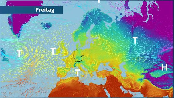 Wetterwechsel bringt kältere Luft zum Wochenende