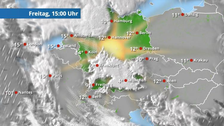 Kaum Regen, aber teils zäher Nebel