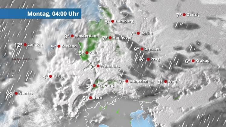 Die Wolkenlücken werden größer